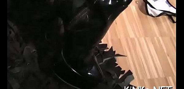  Mistress plays with a-hole serf